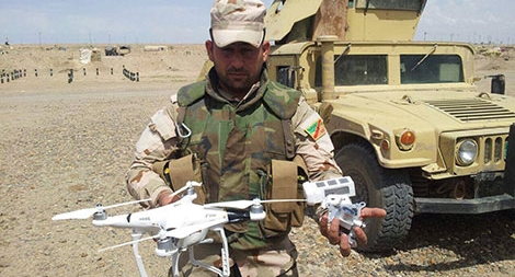 Drone cài bom - vũ khí mới của IS