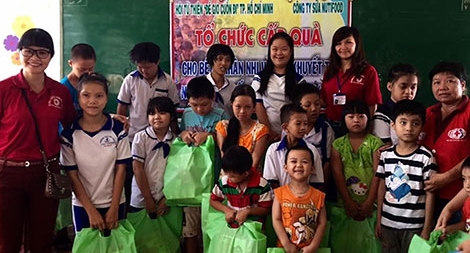 Niềm vui ở lớp học của những đứa trẻ khuyết tật