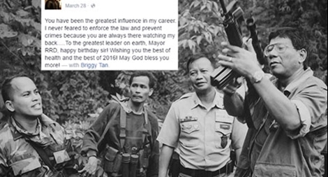 Cánh tay phải của Tổng thống Duterte trong cuộc chiến chống ma túy