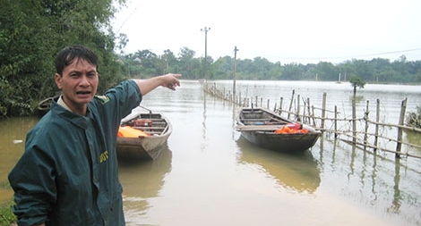 Hương Khê sau cơn lũ quét