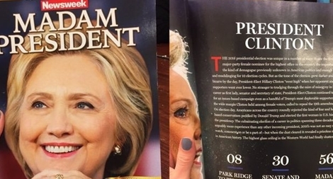 Newsweek thu hồi 125.000 ấn bản đặc biệt vì dự đoán bầu cử sai