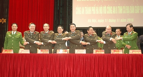 Công an Hà Nội phối hợp cùng Công an 8 tỉnh trong đảm bảo ANTT đường thủy