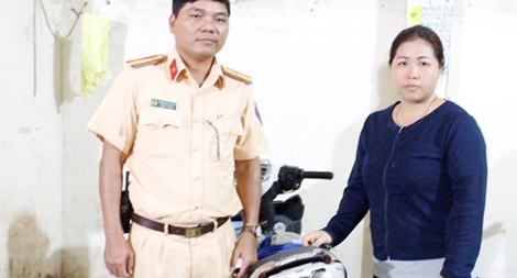 Tìm lại xe máy nhờ cài thiết bị định vị