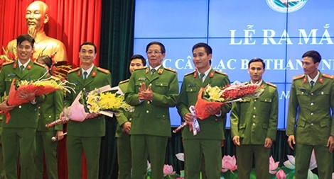 Đoàn Thanh niên Tổng cục Cảnh sát thành lập 3 CLB thanh niên