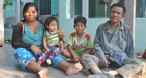 Chuyện tình đẹp ở làng phong Quy Hòa