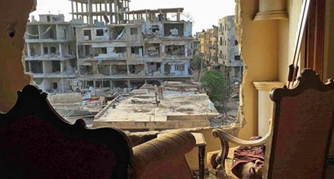 Bom đạn “bó tay” với một thư viện bí mật dưới lòng đất Syria