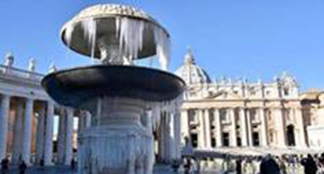 Châu Âu chìm trong mùa đông lạnh giá bất thường