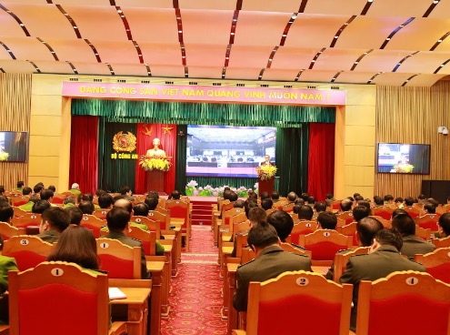 Bộ Công an tổ chức buổi báo cáo thời sự đến cán bộ chủ chốt