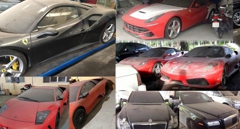 Xót xa cảnh những siêu xe và xe sang phủ bụi tại Việt Nam