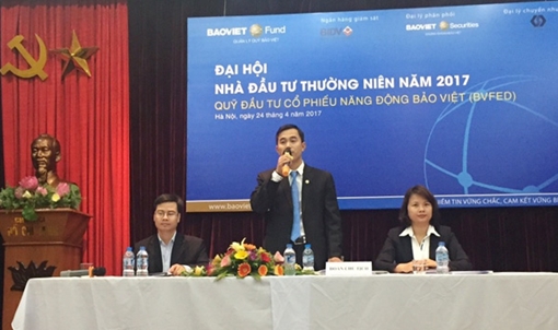 Baoviet Fund tổ chức Đại hội nhà đầu tư thường niên các quỹ mở năm 2017