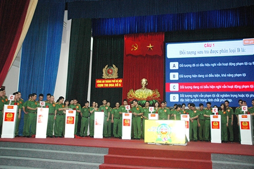 Hội thi Công tác nghiệp vụ cơ bản Cụm thi đua số 6, Công an TP Hà Nội