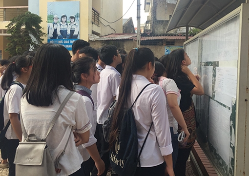 Hà Nội chính thức công bố điểm thi vào lớp 10