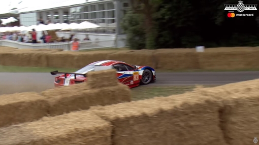 Thêm một siêu xe đua gặp nạn tại lễ hội Goodwood 2017
