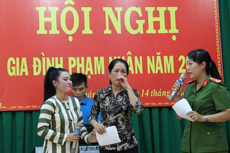 Trại giam A2 tổ chức Hội nghị gia đình phạm nhân năm 2017