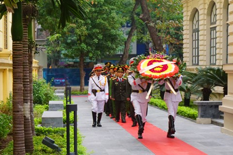 Công an các đơn vị, địa phương với hoạt động đền ơn, đáp nghĩa