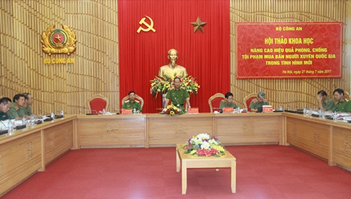 Đẩy mạnh công tác tấn công, trấn áp, điều tra, xử lý tội phạm mua bán người