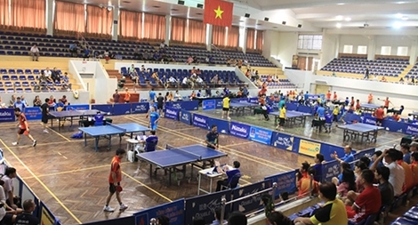 Khai mạc Giải Bóng bàn Cúp Hội Nhà báo Việt Nam lần thứ XI