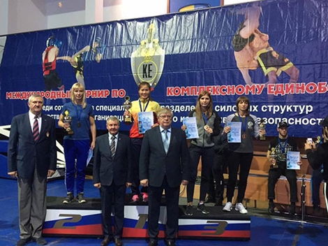 Gặp cô gái vàng Wushu Công an nhân dân