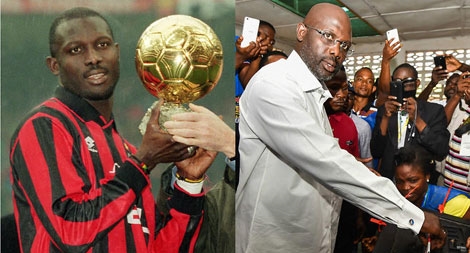 Cựu Danh Thủ George Weah Chạy Đua Bầu Cử Tổng Thống Liberia - Báo Công An  Nhân Dân Điện Tử