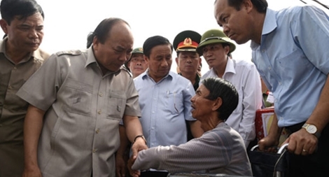 Thủ tướng gửi thư chia sẻ nỗi đau do bão Linda gây ra 20 năm trước