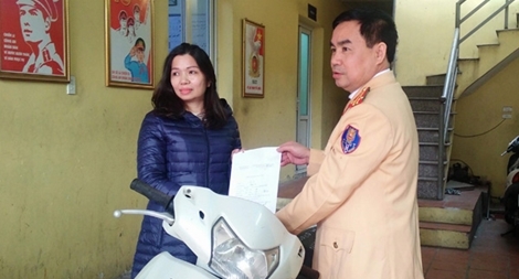 Từ hồ sơ tồn đọng, tìm được 3 chiếc xe mất cắp cho người dân