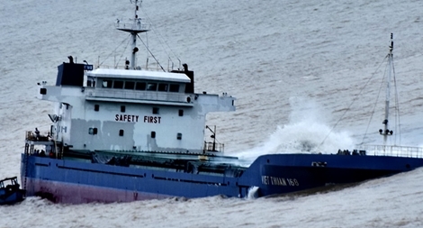 Điều tra sự cố hàng loạt tàu vận tải bị chìm ở vùng biển Quy Nhơn