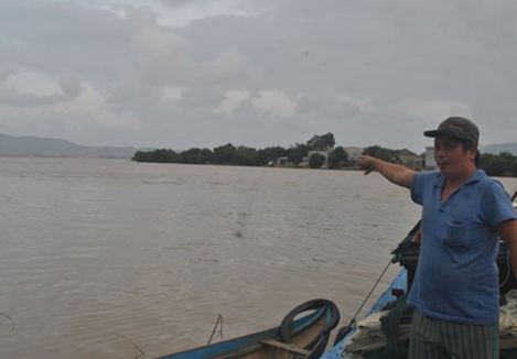 Làng “vớt xác” bên bờ sông Côn