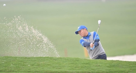 Golfer Chanpasit Ounaphom vô địch giải FLC Golf Championship 2018