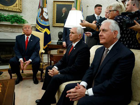 Một năm “vất vả“ của Ngoại trưởng Mỹ Rex Tillerson