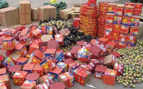 Thanh Hóa bắt 11 vụ, thu giữ hơn 100kg pháo các loại