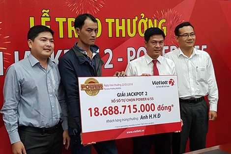 Lần đầu tiên có người không đeo mặt nạ nhận giải độc đắc