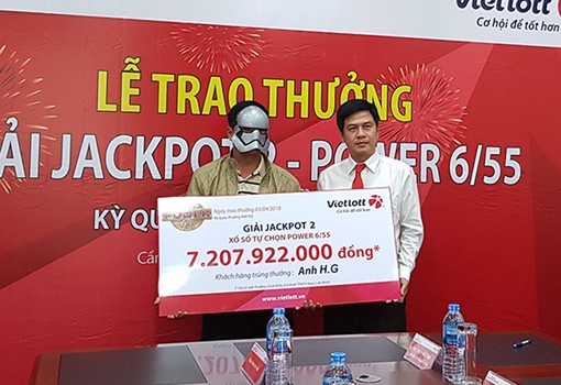 Lão nông ở Sóc Trăng trúng Vietlott trên 7 tỷ đồng