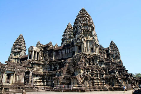 Hé lộ kỹ thuật xây dựng di sản Angkor Wat, Campuchia