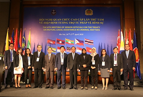 Hội nghị quan chức cấp về Hiệp định tương trợ tư pháp về hình sự giữa các nước ASEAN