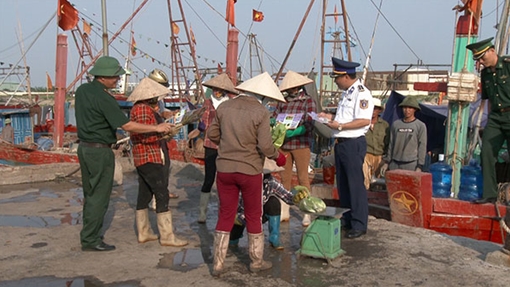 Tuyên truyền công tác phòng chống ma tuý cho bà con vùng biển Diêm Điền