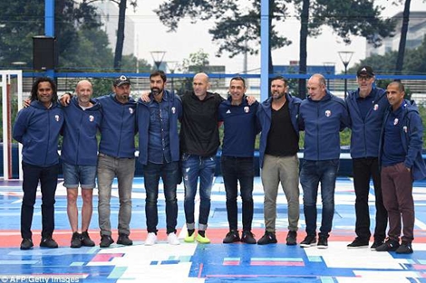 Thế hệ vàng của đội tuyển Pháp “rủ nhau” cổ vũ World Cup 2018