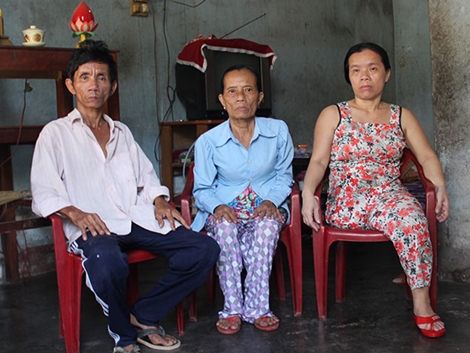 Một gia đình có nhiều người mắc bệnh hiểm nghèo cần được giúp đỡ