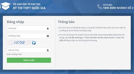 Cách tra cứu điểm thi THPT quốc gia 2018 nhanh nhất