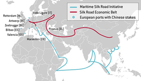 Trung Quốc đẩy mạnh thâu tóm cảng biển ở châu Âu