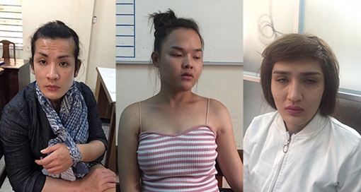 Phát hãi với nhóm chuyển giới rủ khách Tây mua dâm rồi trộm tài sản