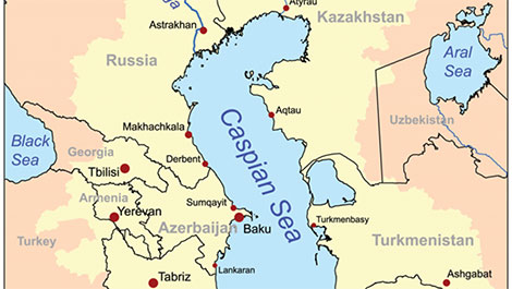 5 nước đạt thỏa ước chia biển Caspian