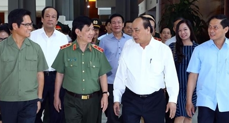 Thủ tướng kiểm tra công tác chuẩn bị hội nghị WEF ASEAN 2018