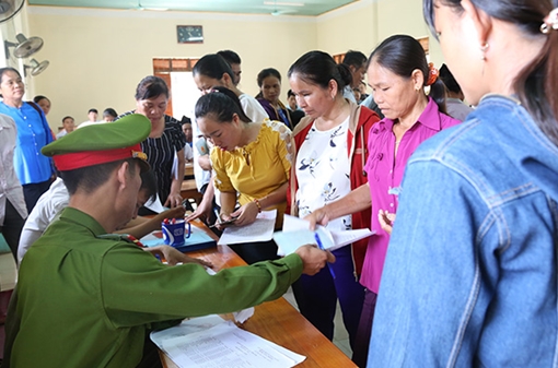 Công an chính quy về làm Công an xã góp phần bảo đảm tốt hơn ANTT