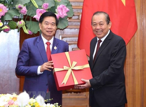 Thúc đẩy quan hệ hợp tác giữa thủ đô Vientiane và thủ đô Hà Nội