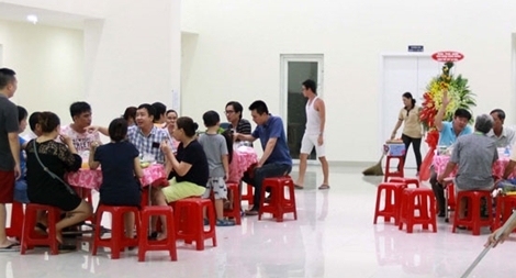 Hơn 700 hộ gia đình chung cư Carina Plaza đã trở về nơi ở của mình