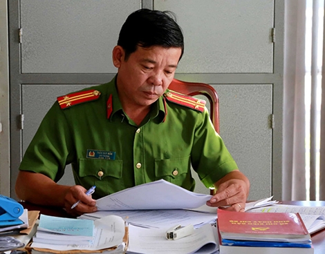 Người đội trưởng ghi dấu ấn qua hàng chục vụ án lớn