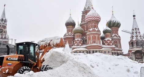 Những hình ảnh châu Âu chìm trong băng tuyết năm 2018