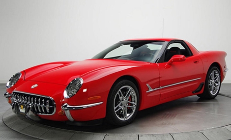 Độ ngược Chevy Corvette đời 2001 thành hàng độc Corvette 1953