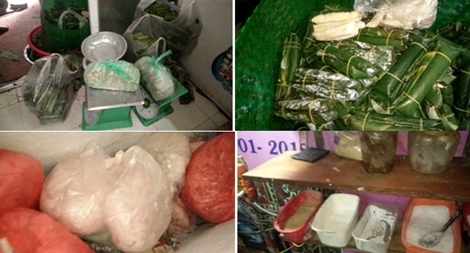 Hàng trăm kg giò chứa hàn the độc hại được bán mỗi ngày