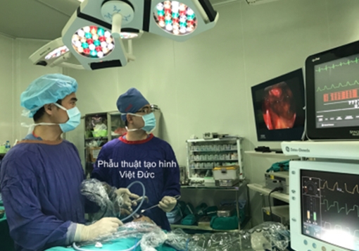 Lần đầu tiên nội soi tái tạo tàn hốc mắt không để lại sẹo